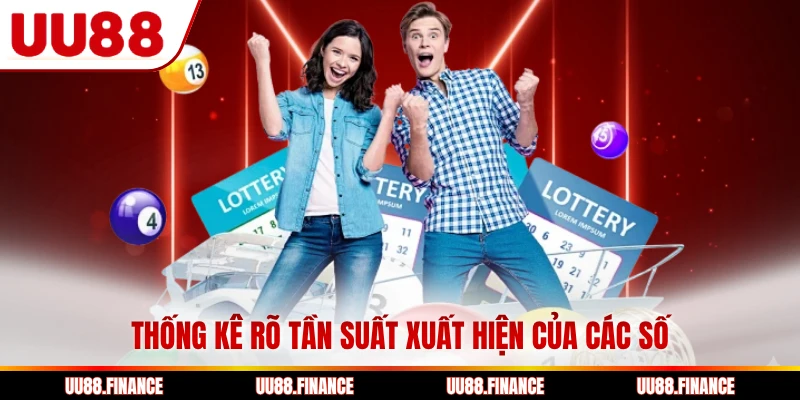 Thống kê rõ tần suất xuất hiện của các số